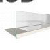 Встраиваемый биокамин Эллиот 1800 белый Встраиваемый биокамин Эллиот 1800 белый