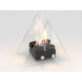 Биокамин настольный Lux Fire ВУЛКАН М черный Биокамин настольный Lux Fire ВУЛКАН М черный