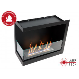 Биокамин встраиваемый Lux Fire 755 (левый угол)